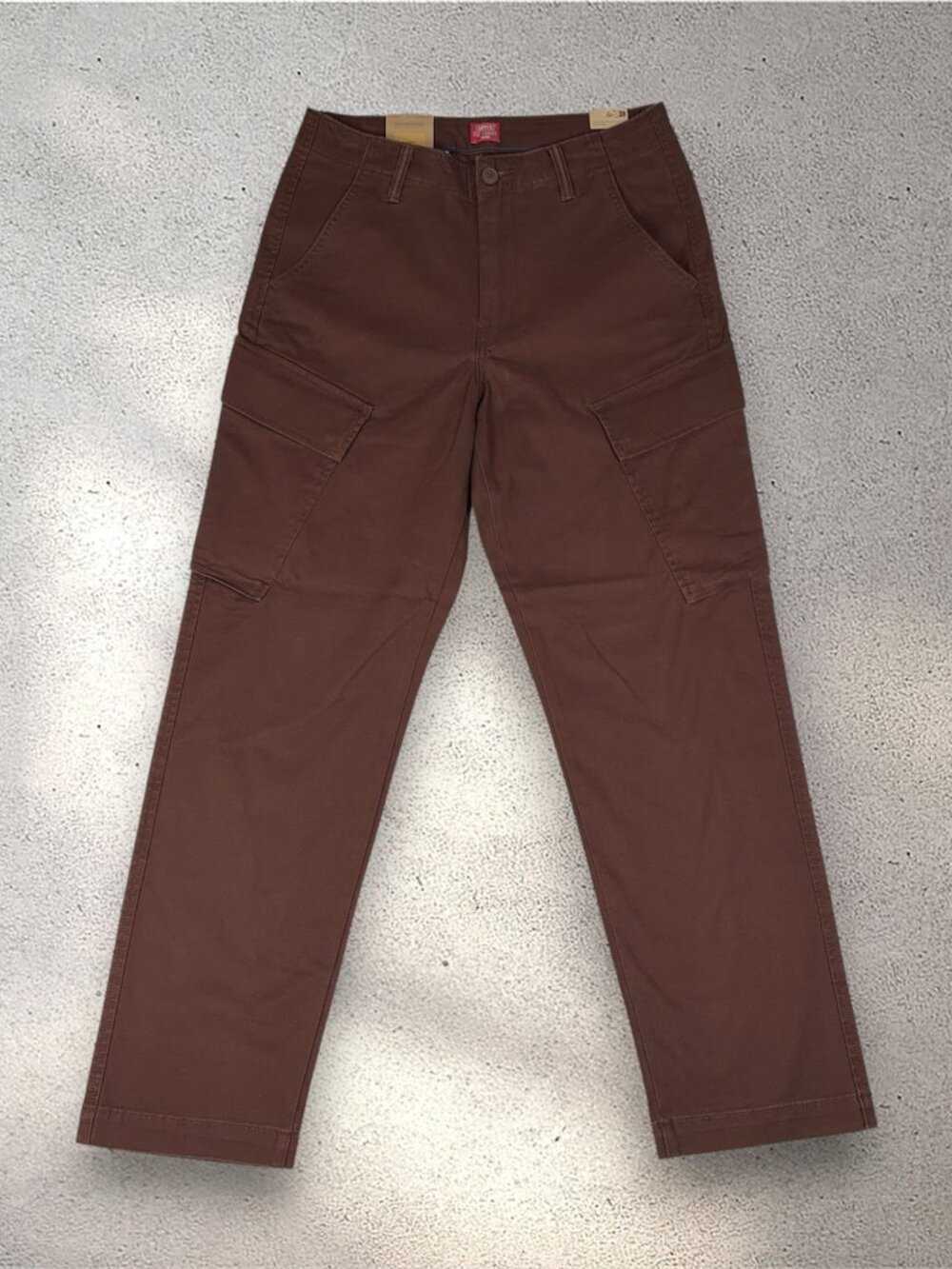 Levi's XX Cargo Taper Pants Brown Mens 31x30 Utility Workwear NWT Outdoors